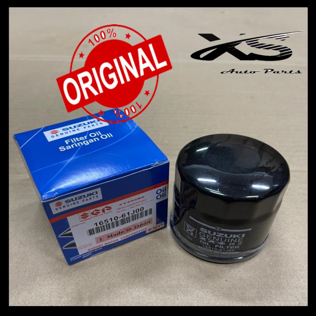 ORIGINAL Suzuki Oil Filter Suzuki Swift, APV, ERV, SX4 and Alto (1651061J00) Shopee Malaysia