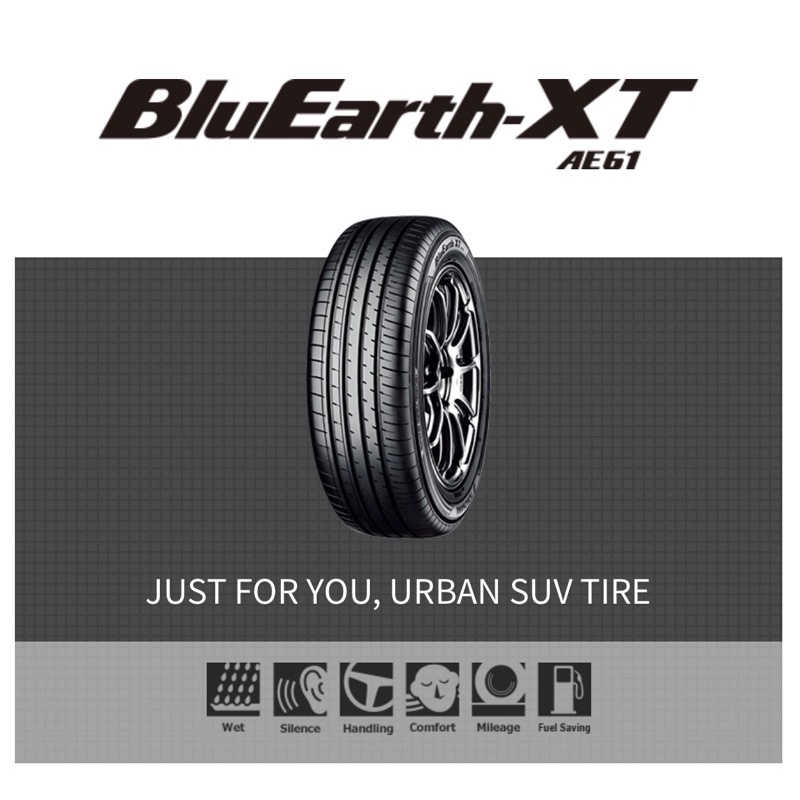 235/55/18 | Yokohama BluEarth-XT | AE61 | Year 2023 | New Tyre 