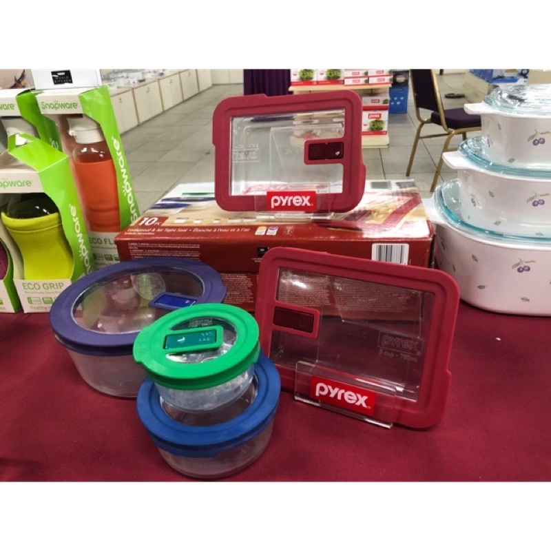 PYREX SET CONTAINER 5pcs | Shopee Malaysia