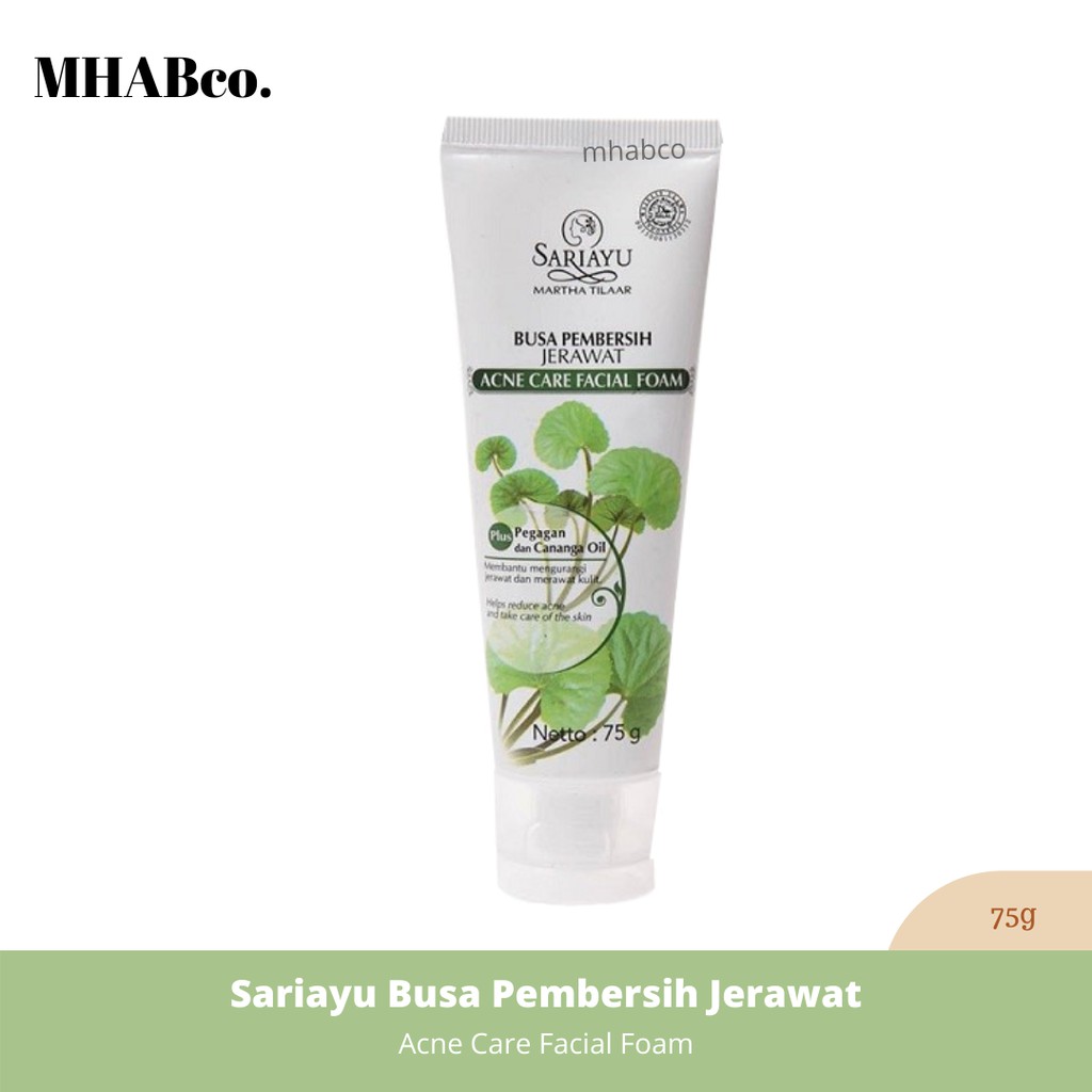 Sariayu acne deals care facial foam