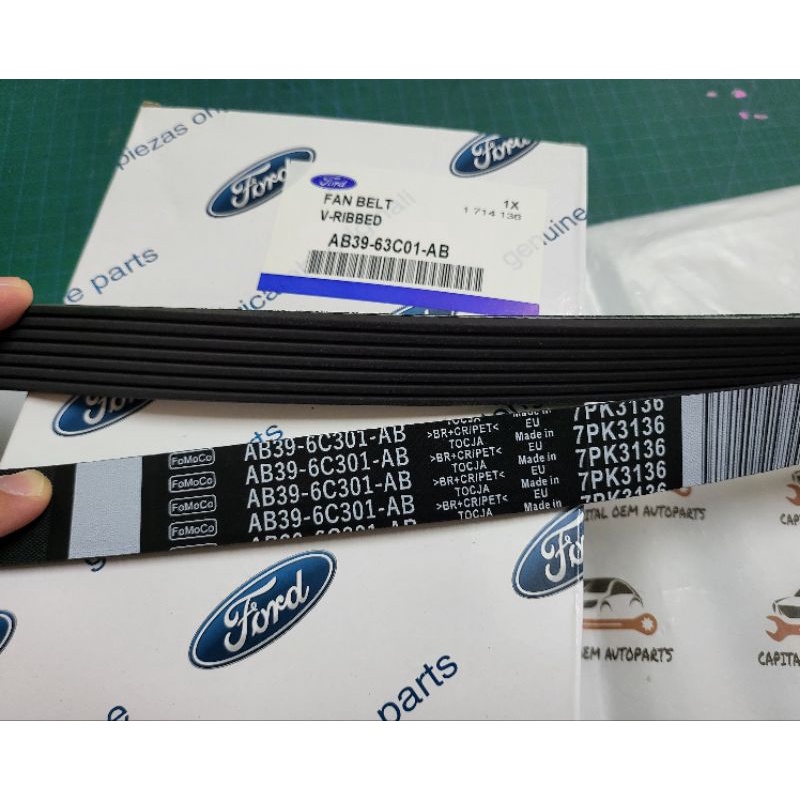 7PK3136 AB396C301AB Fan belt Ford Ranger T6 2.2 20122019 / Mazda