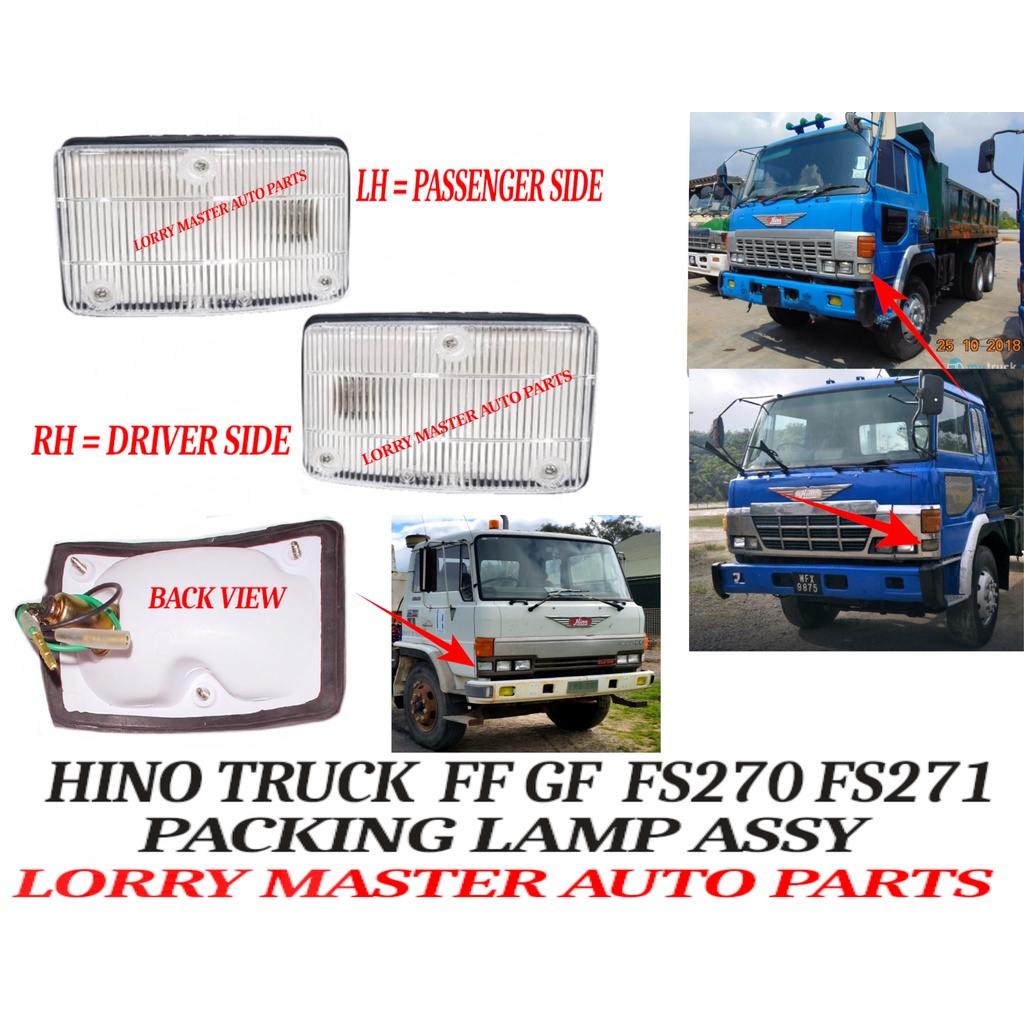 PACKING LAMP SIGNAL LAMP , COVER FOR HINO FF GF FG FS270 | Shopee Malaysia