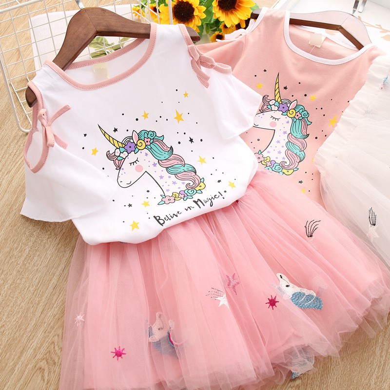 Unicorn dress clearance shopee