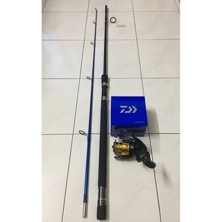 🔥Malaysia Spot🔥 DAIWA Fishing Rod Spinning Reel Metal Spool Jigging  Master Reel Ishing Rod Carbon Fiber Pakej Combo