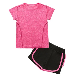☆Children's Tights Fitness Running Sports Suit Summer Children