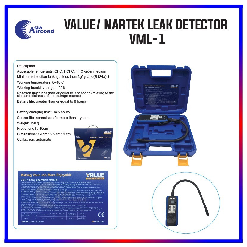 VALUE/ NARTEK LEAK DETECTOR VML1 Shopee Malaysia