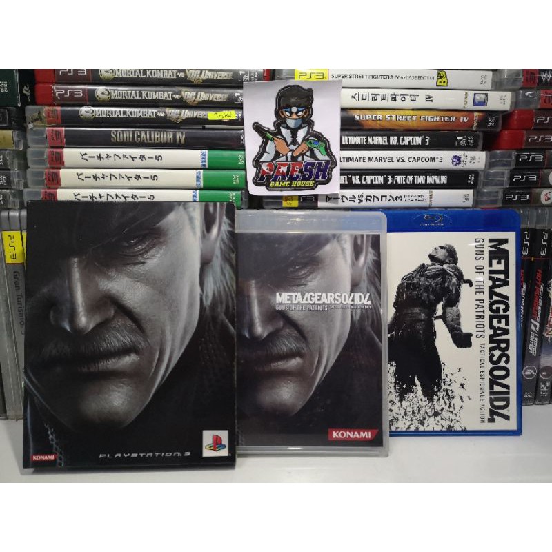 METAL GEAR SOLID HD COLLECTION , MGS 4 , MGS 5 PHANTOM PAIN , MGS 5
