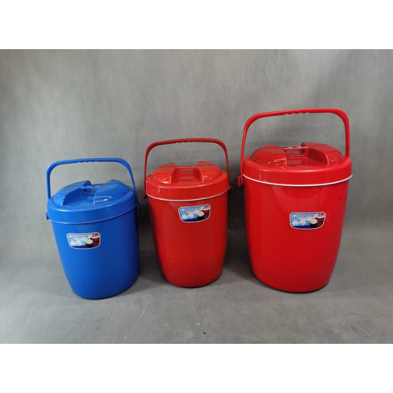 Round sales ice box