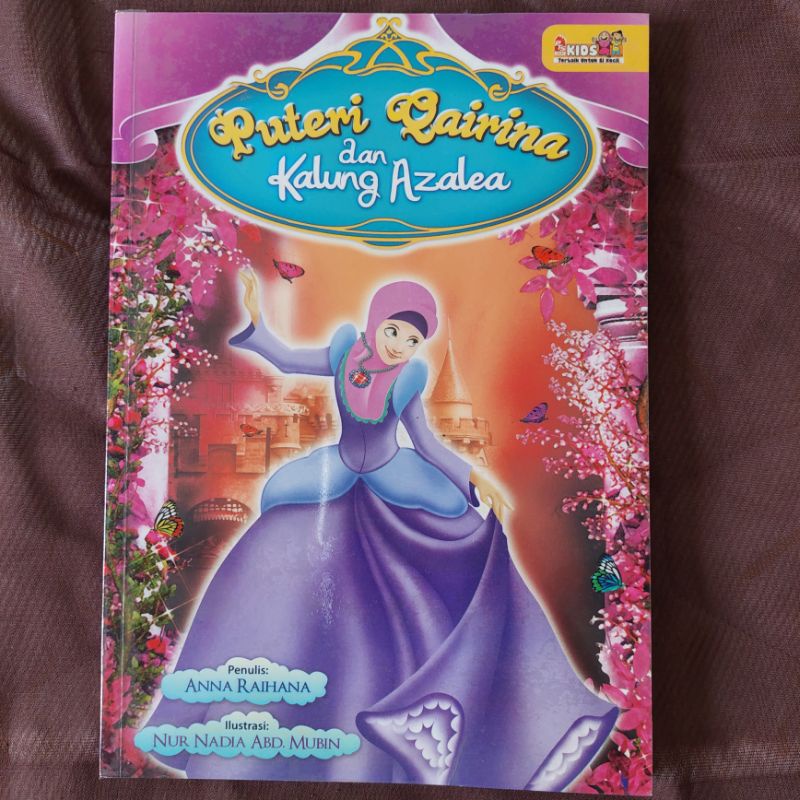 🧸BUKU CERITA PUTERI (PRELOVED)🧸 Puteri Qairina dan Kalung Azalea ...
