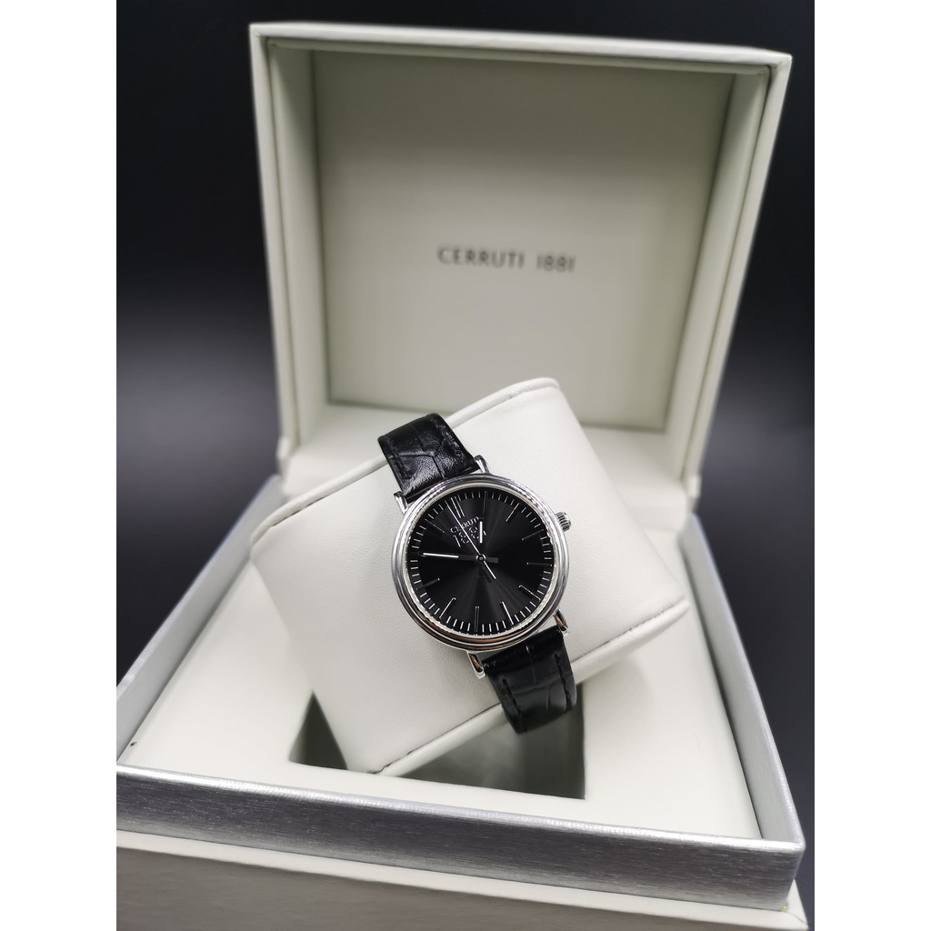 CLEARANCE STOCK CERRUTI 1881 LADIES WATCH CTCRM111SN02BK Shopee