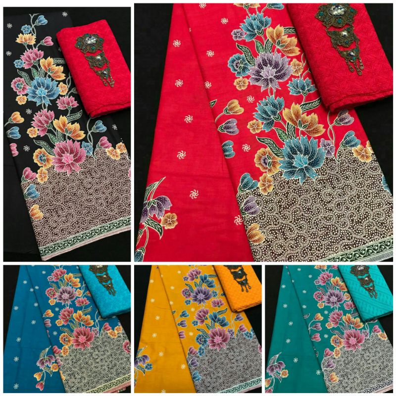 HITAM KATUN Sogan batik Fabric/Sweet Black | Batik Color Uniform Fabric ...