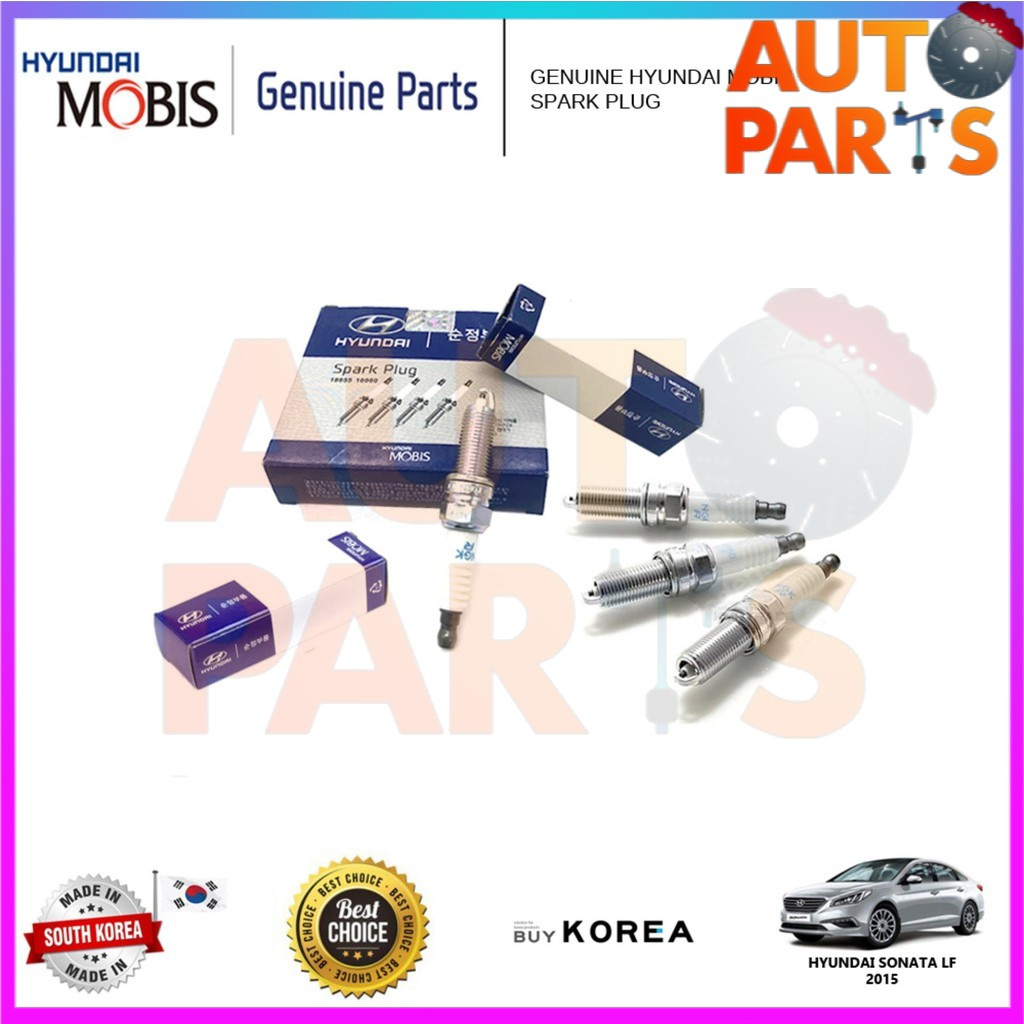 Hyundai Sonata LF 2015 Genuine Hyundai Mobis Iridium Spark Plug (18846