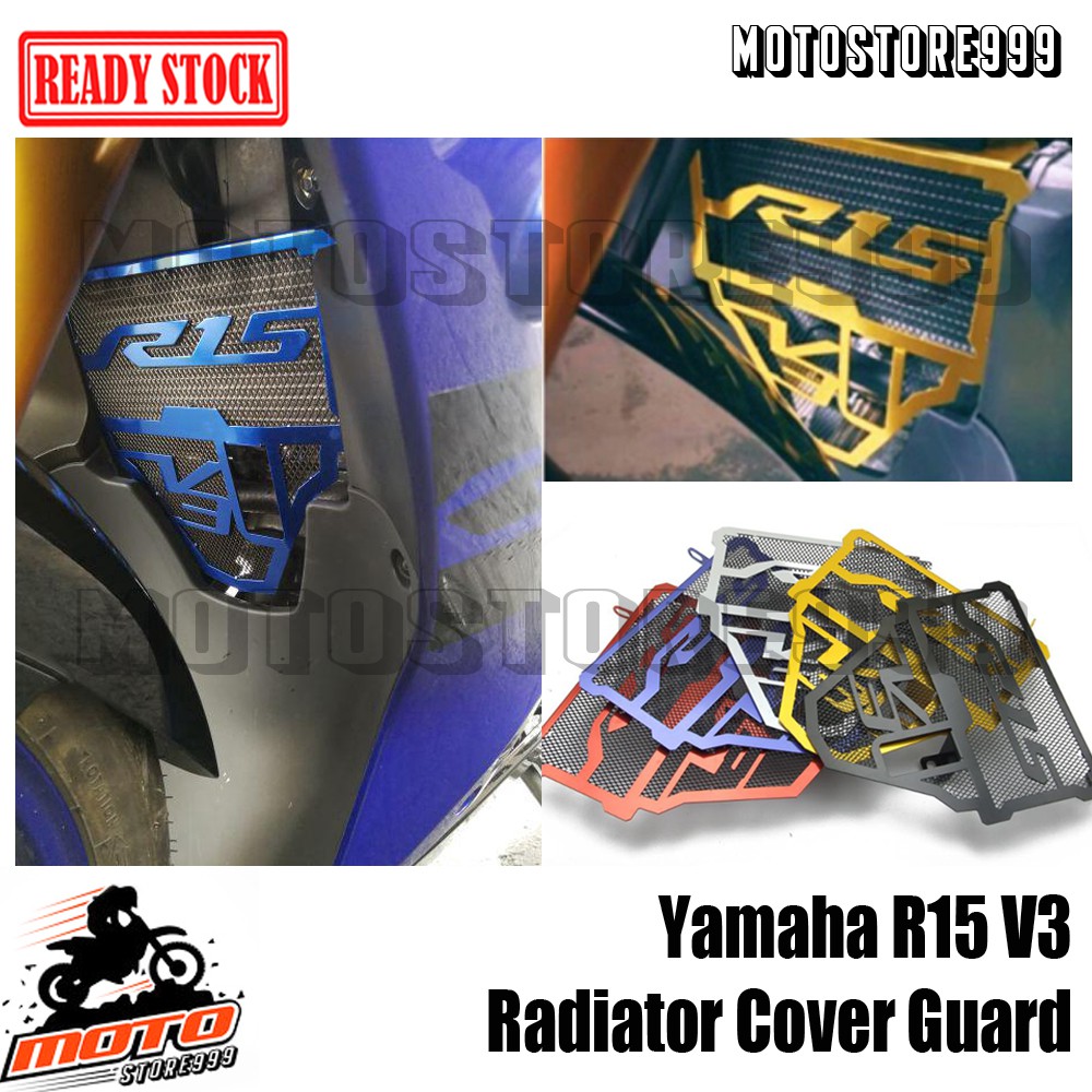 Yamaha R15 V3 Radiator Cover Guard READY STOCK | Shopee Malaysia