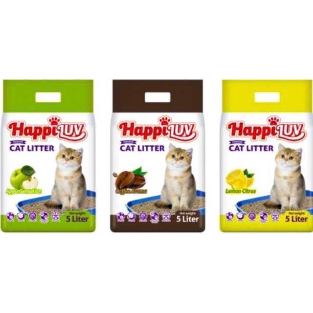 Happi Luv Cat Litter (5 liter) Shopee Malaysia