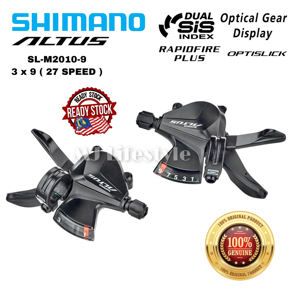 Shifter shimano store altus 9 speed