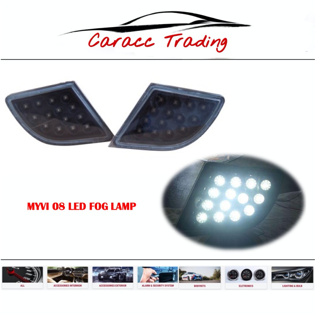 MYVI 2008 LED FOG LAMP Shopee Malaysia