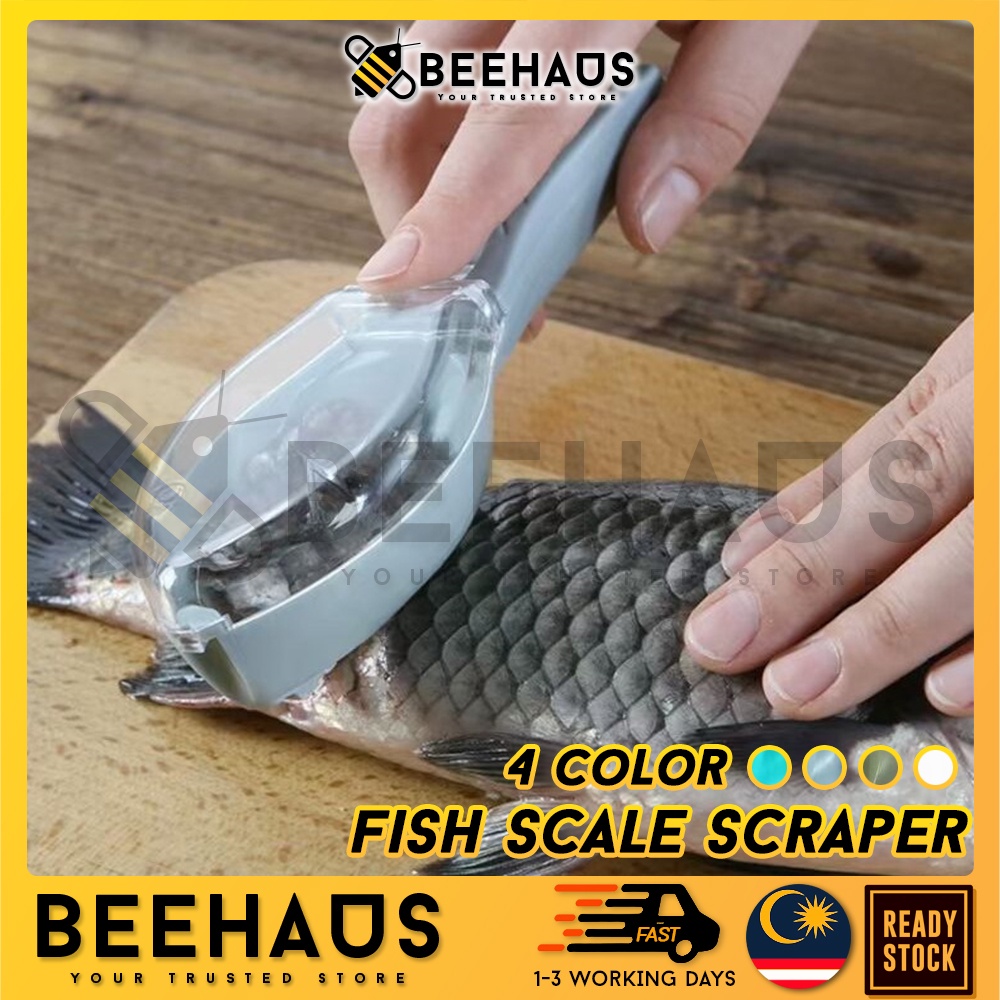 BEEHAUS Fish Scales Cleaner Fish Scales Graters Scraper Cleaner Fish