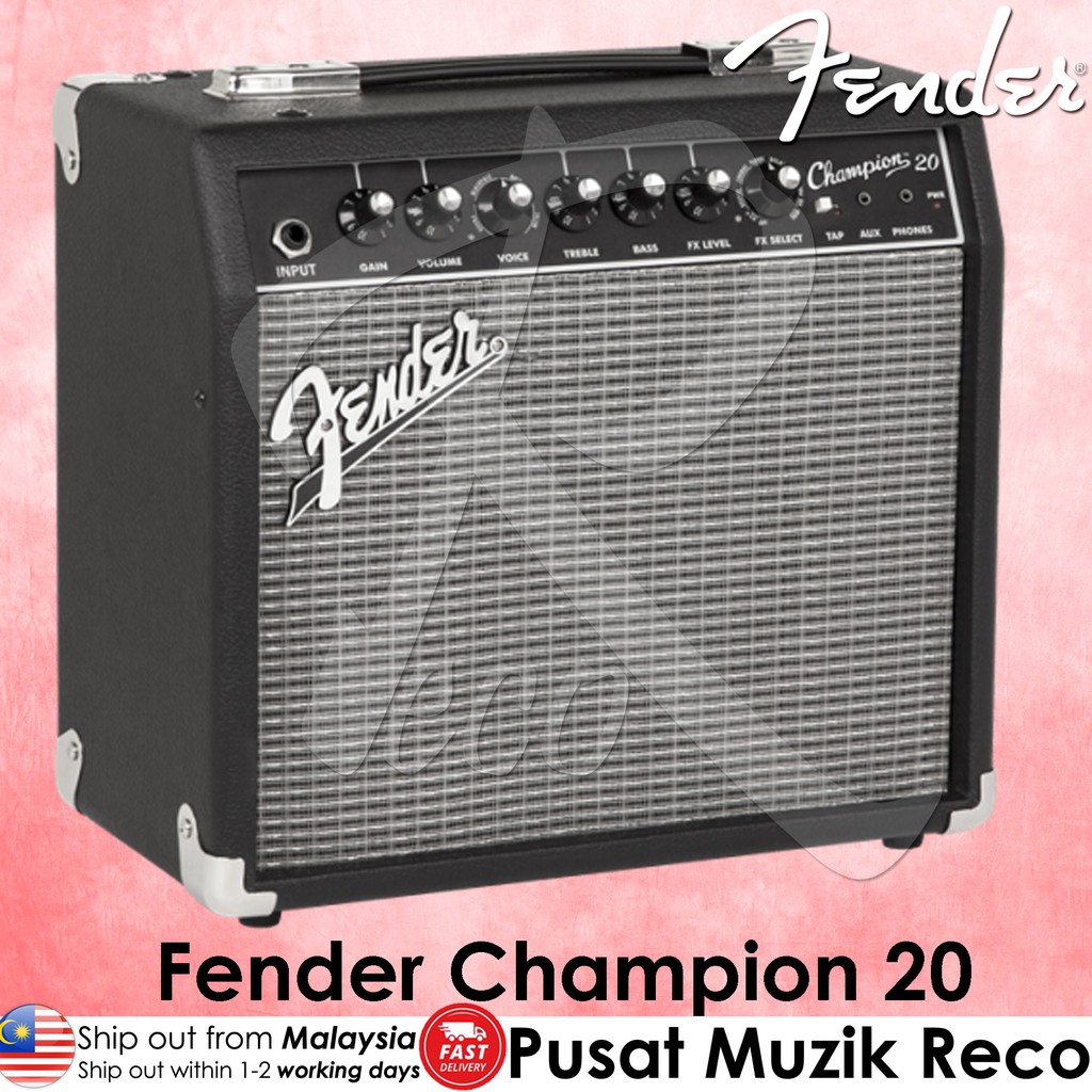 Fender Champion 20 Guitar Combo Amplifier 20W