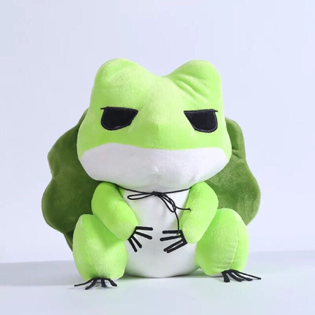 Travel frog plush new arrivals