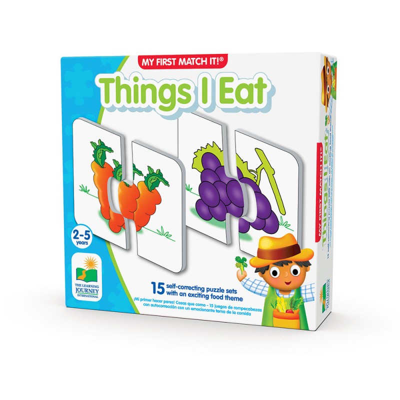 The Learning Journey International - My First Match It I Things I Eat ...