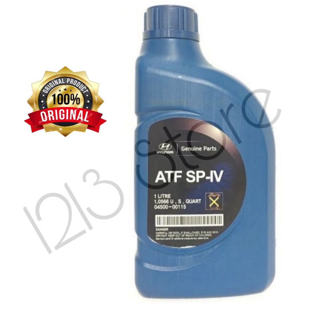 Kia Hyundai ATF SPIV Auto Transmision Fluid Automatic Gear Oil SP4