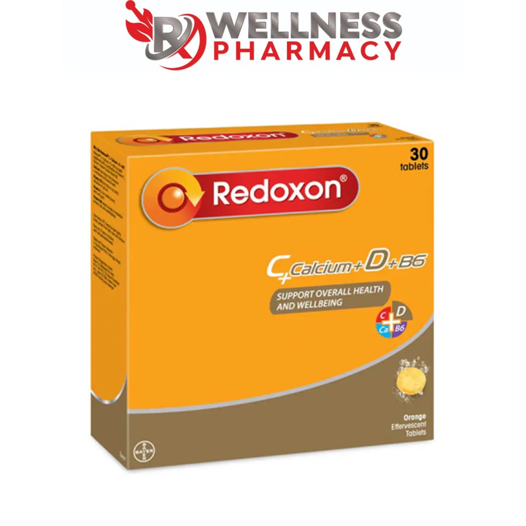 REDOXON Cal-D Effervescent Tablets 3 X 10's [EXP: 8/2022] | Shopee Malaysia