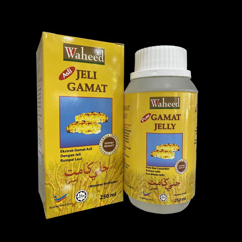 WAHEED JELI GAMAT ASLI 250ML (EXP: Dec 2025) | Shopee Malaysia