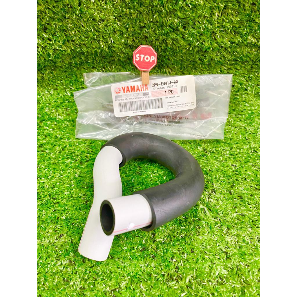 YAMAHA Y15 YSUKU Y150ZR PIPE SILENCER 100% ORIGINAL YAMAHA 2PV-E441J-00 ...