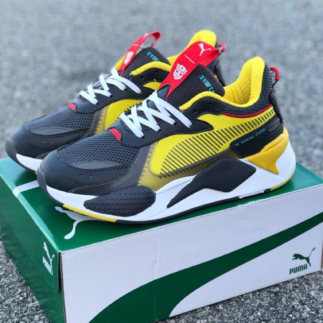 Puma rs x shop toys grey yellow