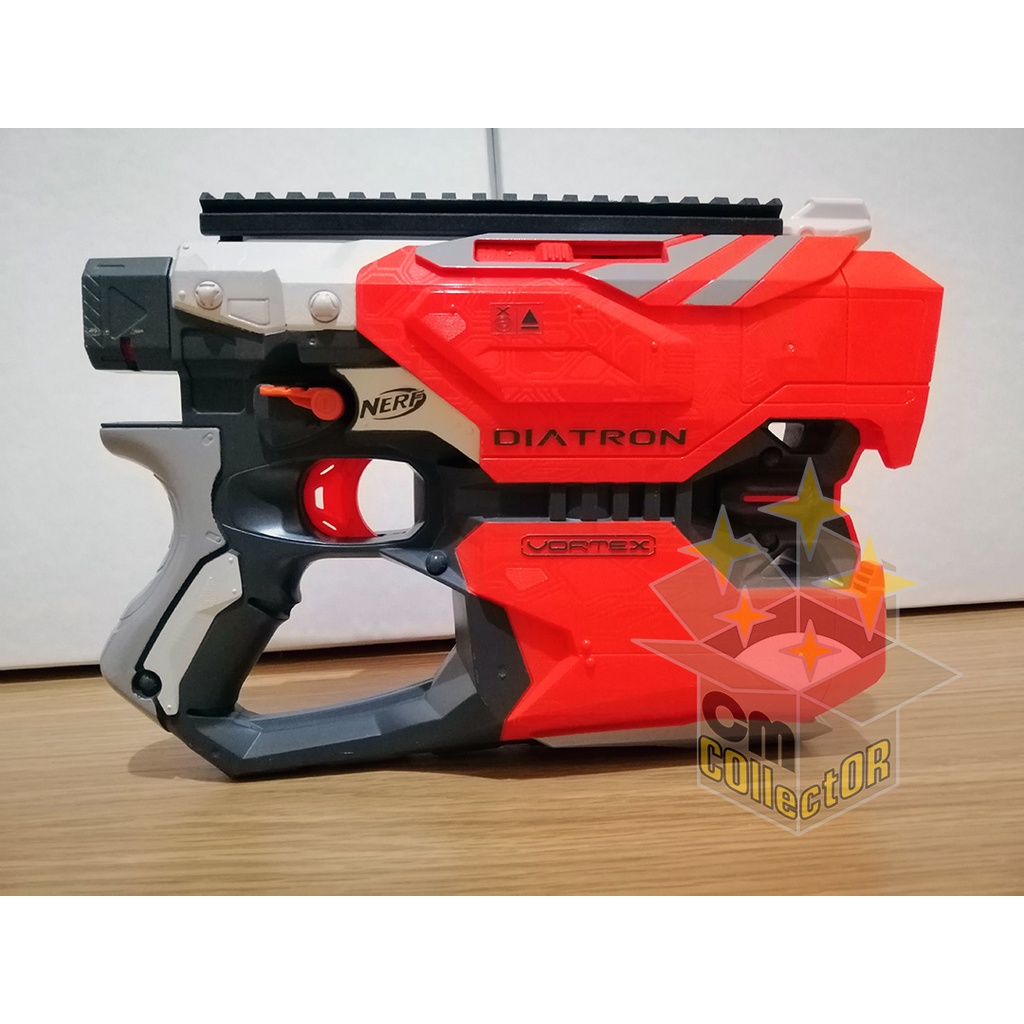 Nerf Vortex Diatron / Nerf Blaster + [Worker Tactical Rail hard moded