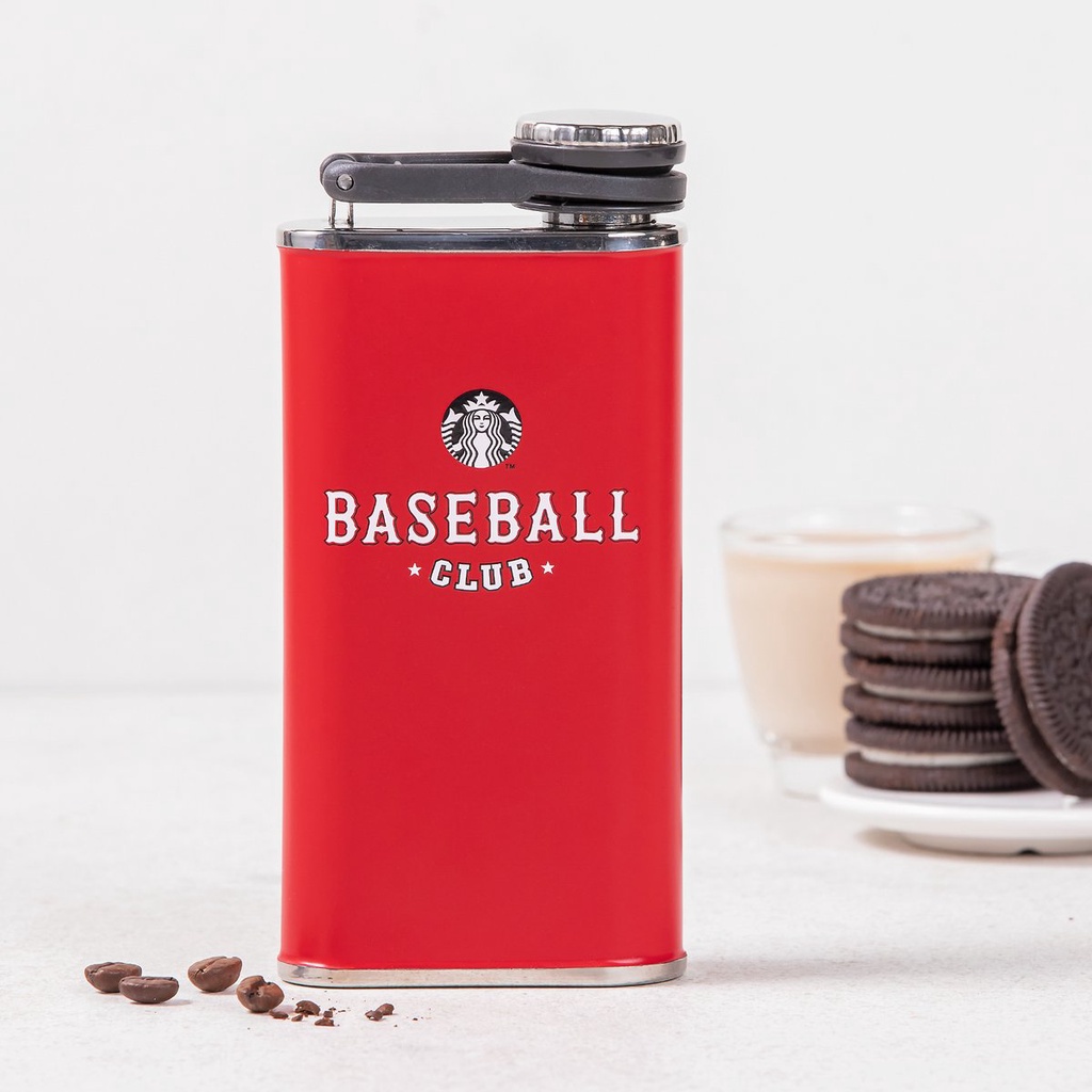 STARBUCKS KOREA x Stanley Stainless Steel Baseball Flask Tumbler 237ml ...