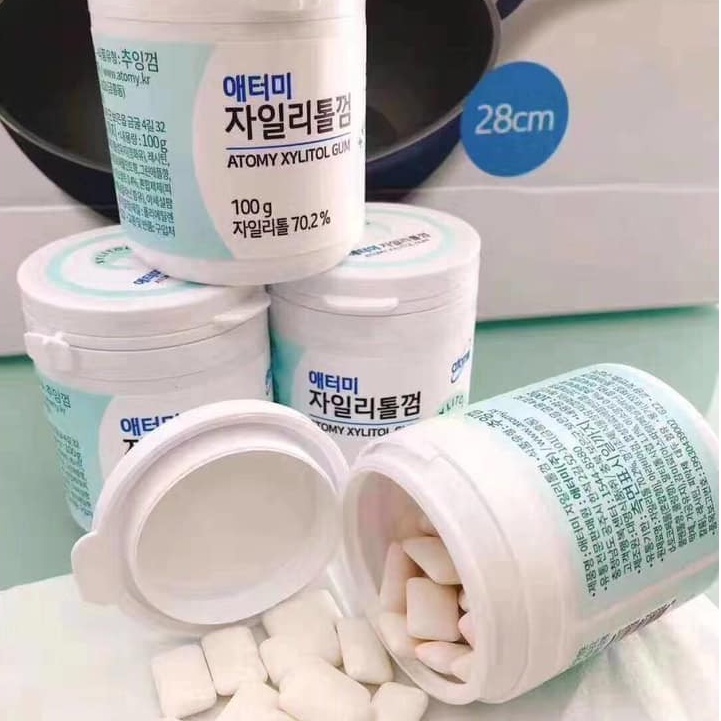 ATOMY XYLITOL Chewing Gum 100g Gulagula getah 木糖醇口香糖 sweetener good