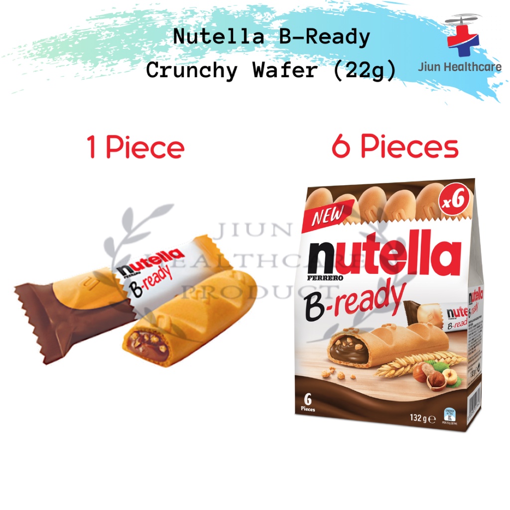 Ferrero Nutella B Ready Crunchy Wafer (22g/132g) | Shopee Malaysia