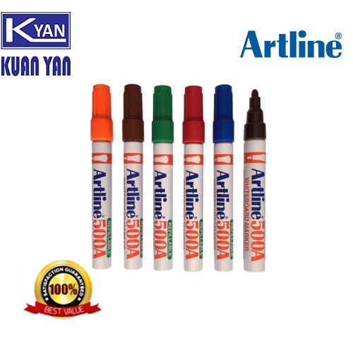 ARTLINE WHITEBOARD MARKER PEN 500A (BLACK, BLUE, RED) | Shopee Malaysia