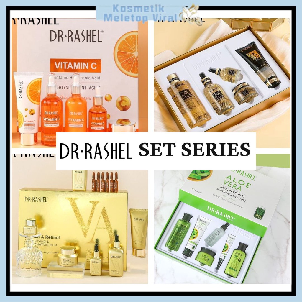[SET SERIES] DR RASHEL All Set Series Vitamin C / Retinol / 24K Gold ...