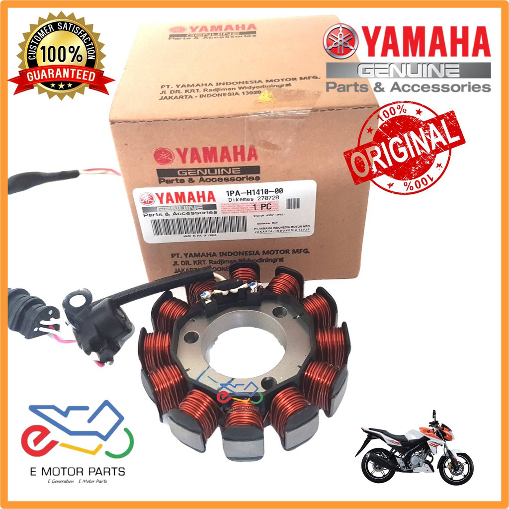 FZ NEW STATOR FZ150 N FUEL COIL MAGNET COIL STATOR COMP 2CB 2014 2017 100 ORIGINAL YAMAHA 1PA H1410 00 Shopee Malaysia