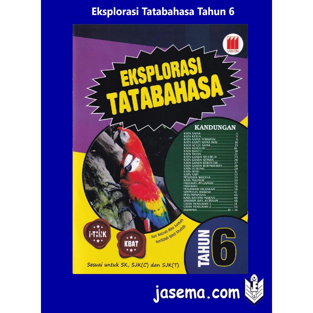 Eksplorasi Tatabahasa Tahun 6 [9789674823702] | Shopee Malaysia