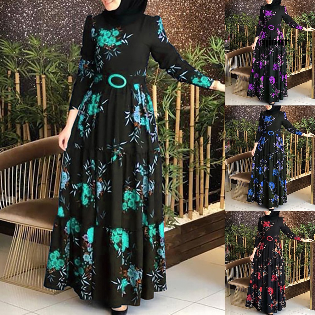 dress muslimah plus size of women/dress labuh | Shopee Malaysia
