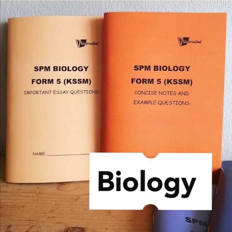 biology essay kssm