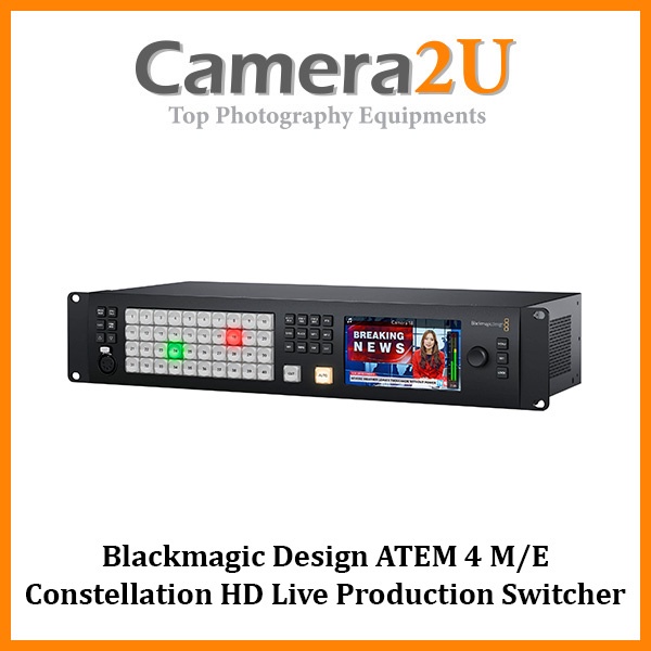 Blackmagic Design ATEM 4 M/E Constellation HD Live Production Switcher ...