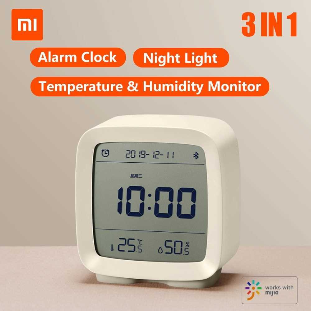 Xiaomi Qingping BT Alarm Clock Temperature Humidity Monitoring Night ...