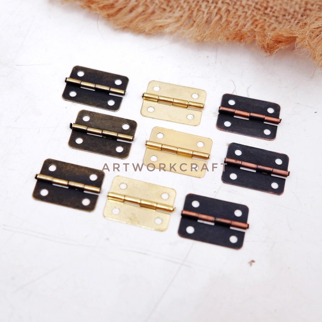 [Pulley End Hinge] Blunt End Box Hinge/Small Hinge Crate Box Dowry ...