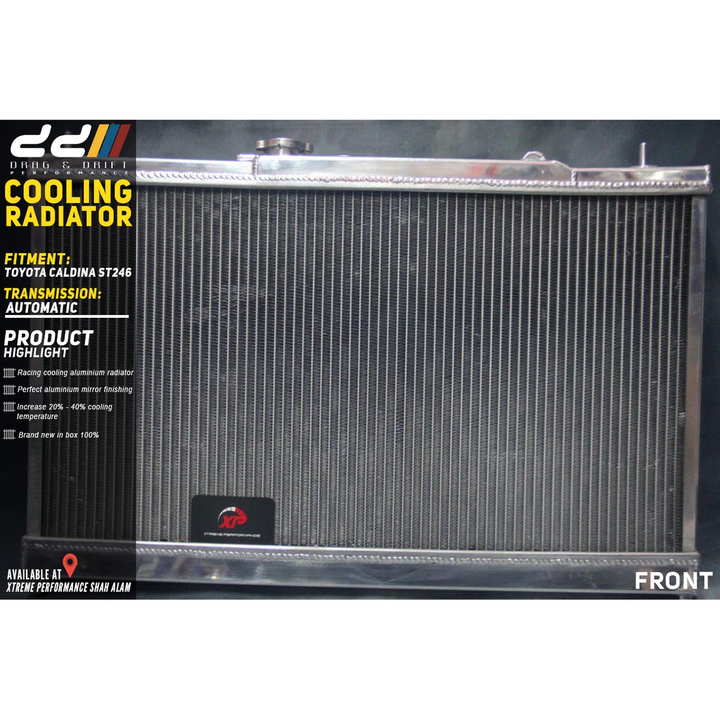 RADIATOR DND DRAG AND DRIFT TOYOTA CALDINA ST246 GT4 | Shopee Malaysia