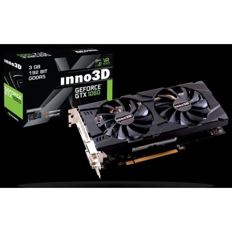 INNO3D NVIDIA GTX1060 / GTX 1060 3GB / 6GB GDDR5 (USED) GPU ONLY ...