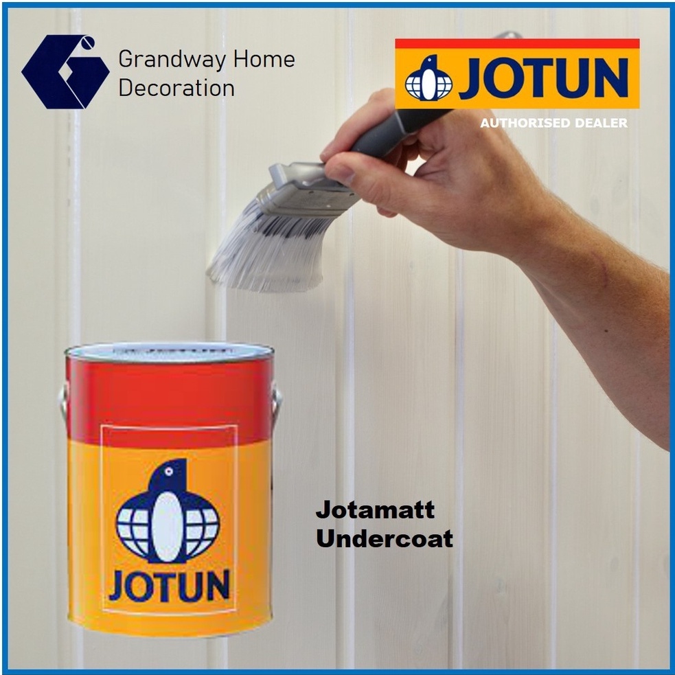 5L Jotun Jotamatt Undercoat Undercoat for wood Shopee Malaysia