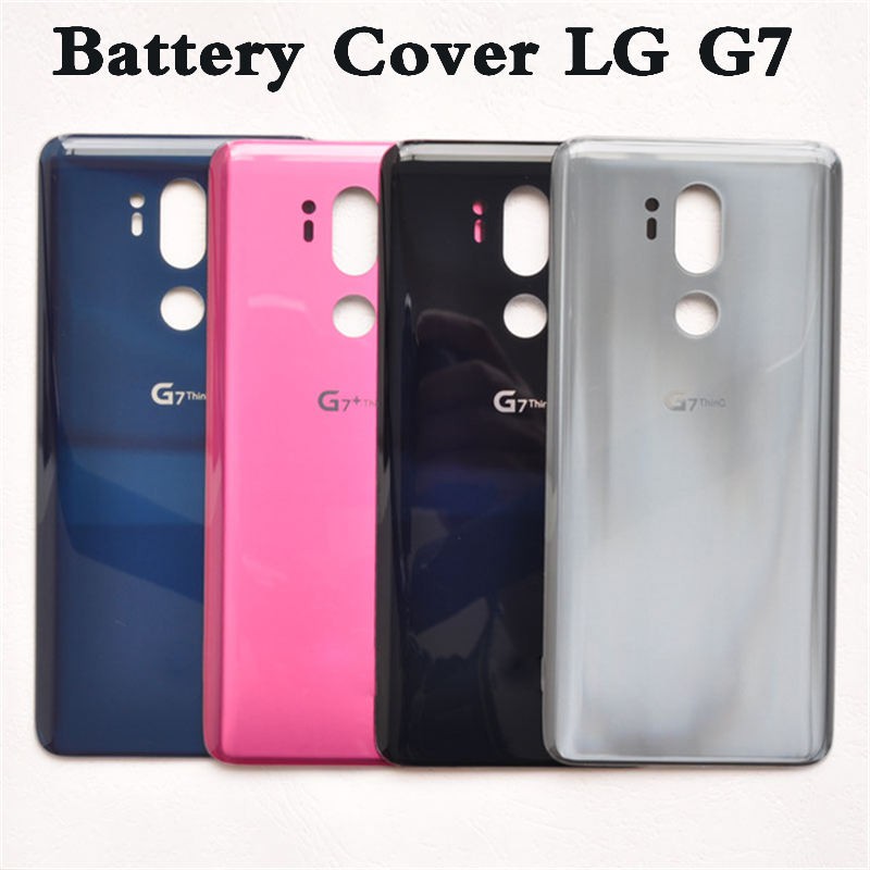 Original Glass Battery Cover LG G7 ThinQ G7+ G710 G710EM Rear Housing