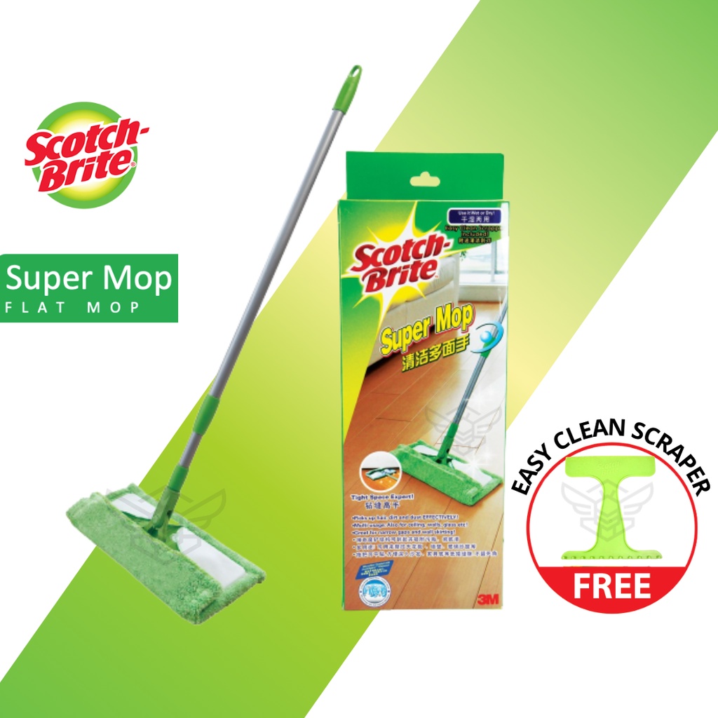 3M SCOTCH-BRITE Super Mop Dry And Wet