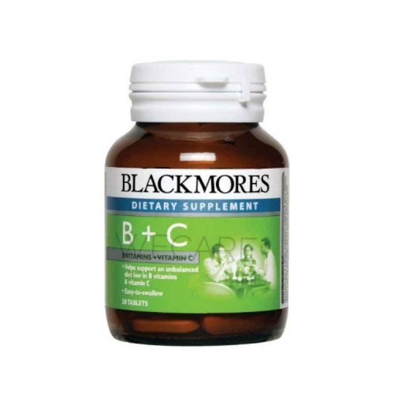 BLACKMORES B + C (B vitamins +vitamin C) Shopee Malaysia