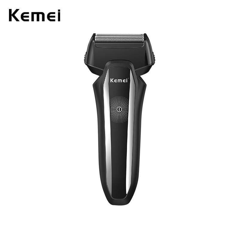 Kemei Reciprocating Electric Shaver for Men Rechargeable Foil Beard ...