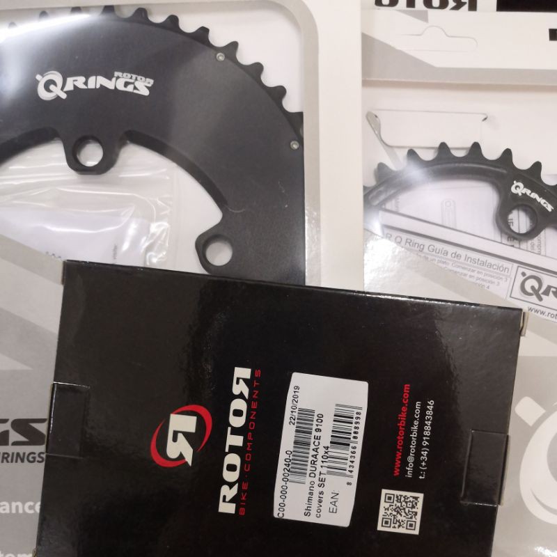 ROTOR Q Ring Oval / Q-Aero 110BCD X4 52/36T 53/39T for Shimano